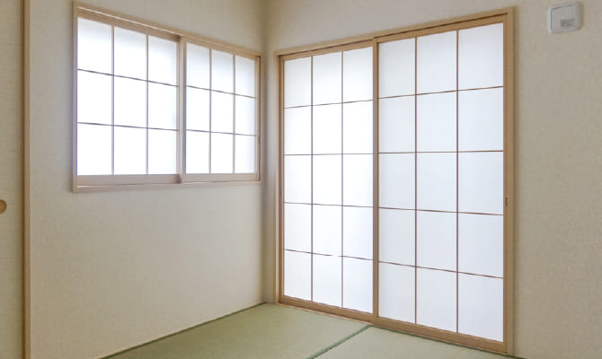 障子の張り替え